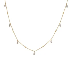Collar Oro Gotas Celebrity 108