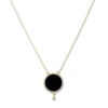 Collar Oro Onix Opaque Stones