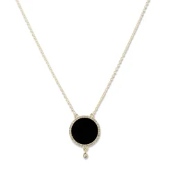 Collar Oro Onix Opaque Stones