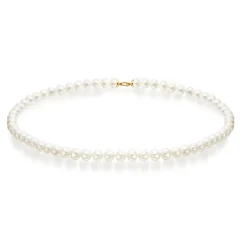 Collar Perlas 6-6.5mm Natural Cultivadas 43cm
