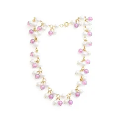 Collar Perlas Y Cuarzo Pearls Lady