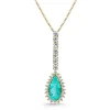 Collar Red Carpet Paraiba Pera