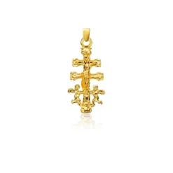 Cruz de Caravaca Oro 18K 29x14mm