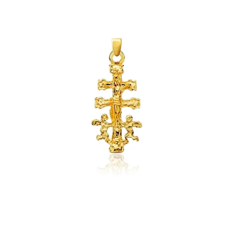 Cruz de Caravaca Oro 18K 29x14mm