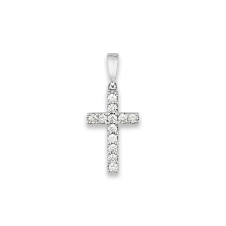 Cruz Diamantes Catholic Sign