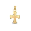 Cruz Oro Amarillo Pequeña 19x12 Templaria