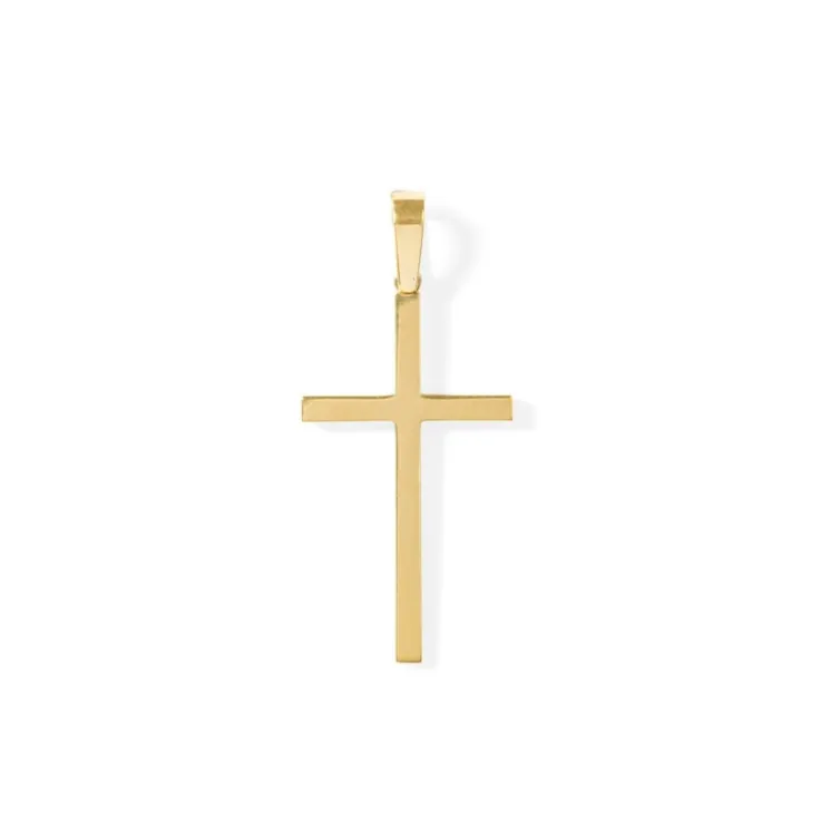 Cruz Oro Catholic Sign