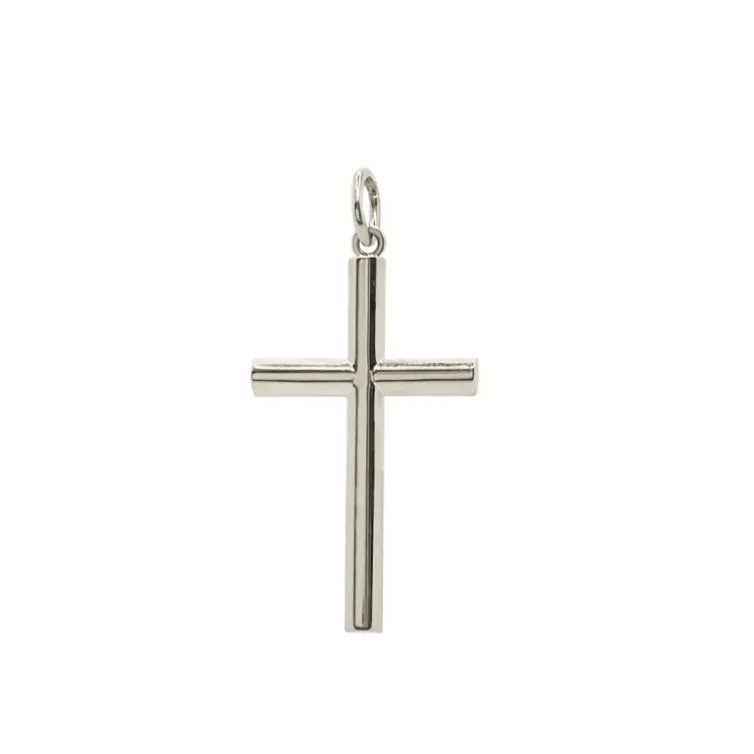 Cruz Oro Lisa Maciza Tubo L