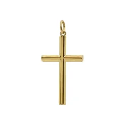 Cruz Oro Lisa Maciza Tubo Xl