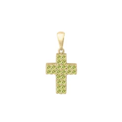 Cruz Peridotos Doble Catholic Sign