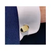 Gemelos Oro Oval Grabable