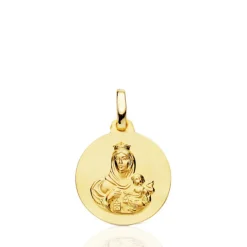 Medalla 16Mm Virgen Del Carmen 18K