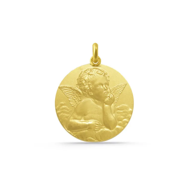 Medalla Ángel Serafín Oro 18K