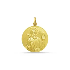 Medalla San Francico de Paula Oro 18K