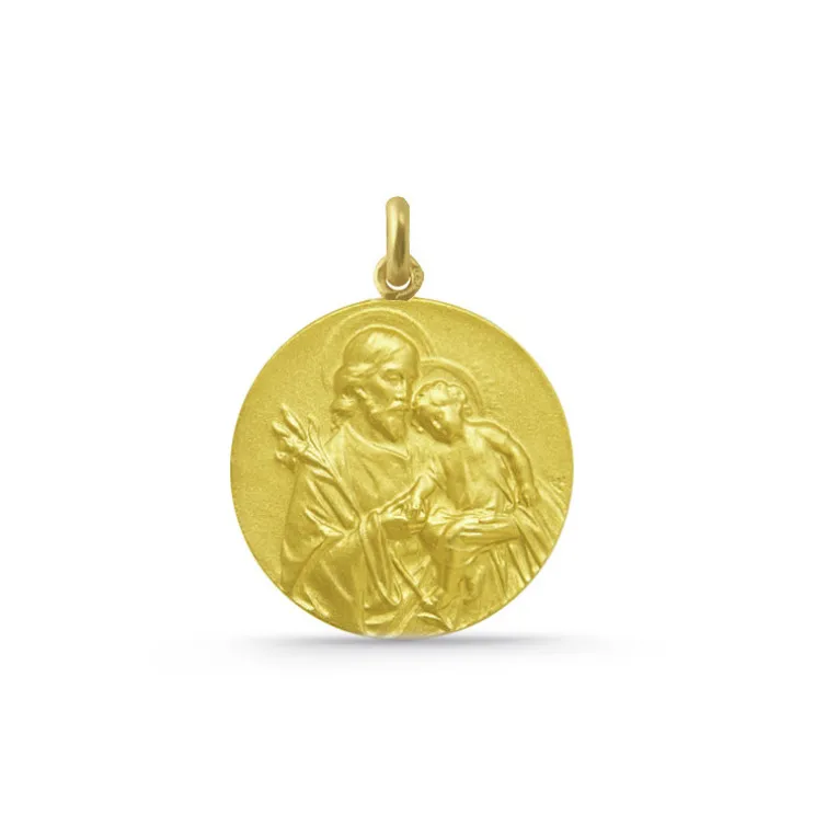 Medalla San José Oro 18K