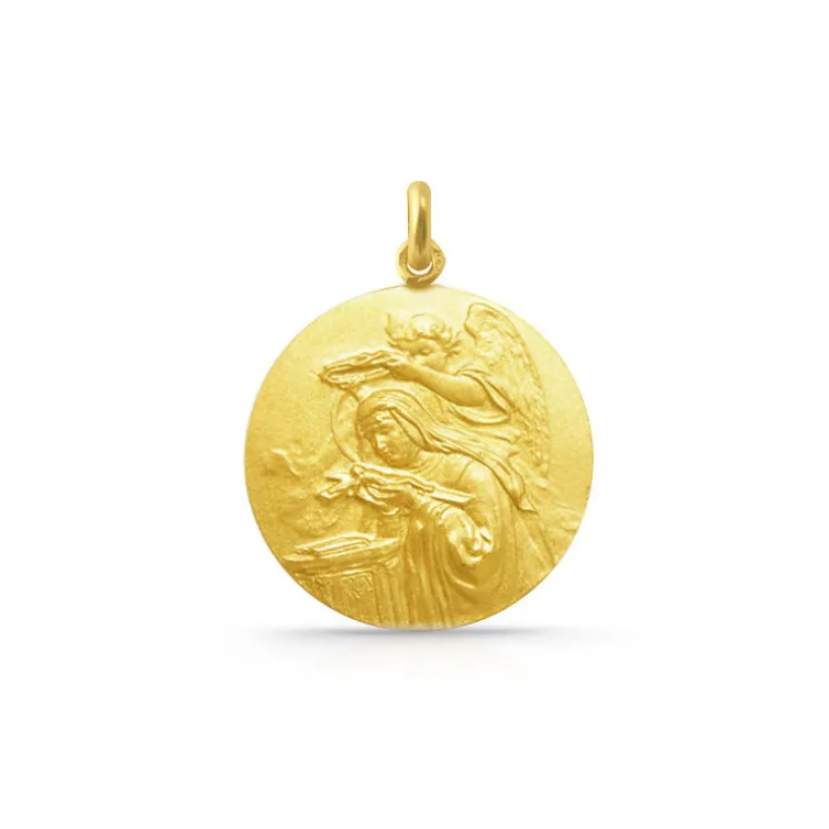 Medalla Santa Rita Oro 18K
