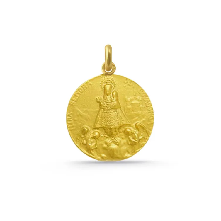 Medalla Virgen Covadonga 18K