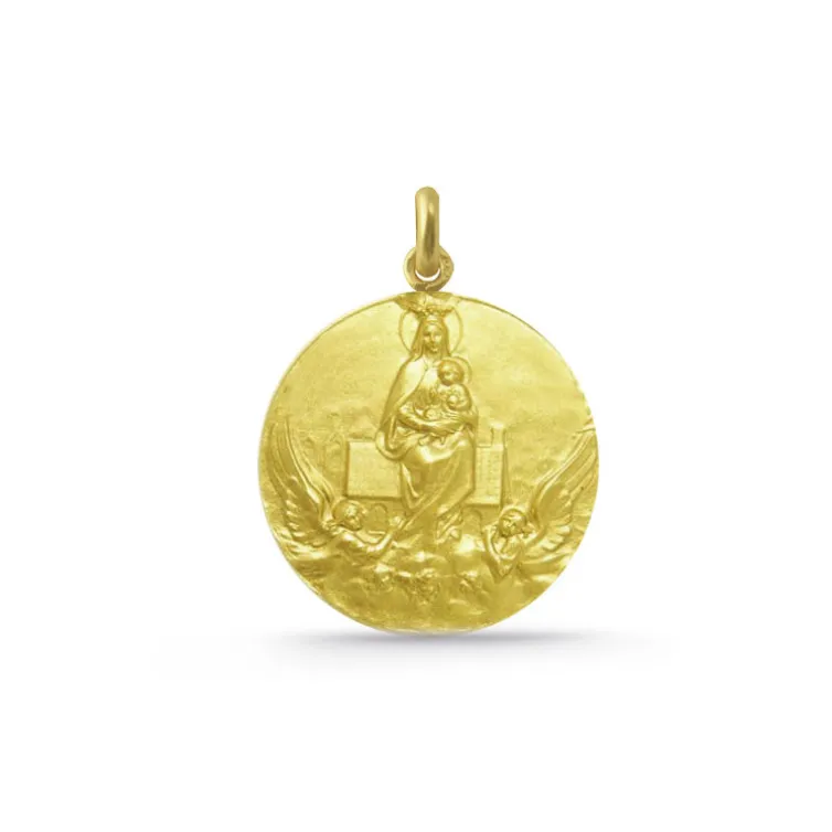 Medalla Virgen del Loreto Oro 18K
