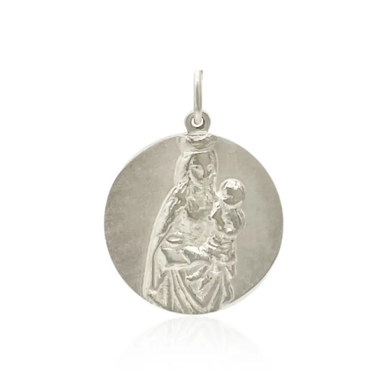 Medalla Virgen Montealto Plata Ley