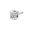 Pendiente de Diamante Hombre 0.60-1.50ct Talla Brillante Jackie Oro Blanco