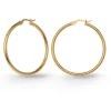 Pendientes Aro Criolla Basic Gold 15mm Oro Amarillo