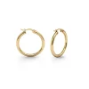 Pendientes Aro Criolla Basic Gold 20mm Oro Amarillo