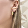 Pendientes Aro Criolla Basic Gold 15mm Oro Amarillo
