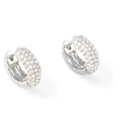 Pendientes Aro Diamantes Diamond Classic