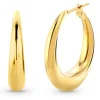 Pendientes Aro oval Nochentera 38mm