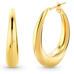 Pendientes Aro oval Nochentera 38mm
