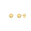 Pendientes Bola Lisa Oro 18K