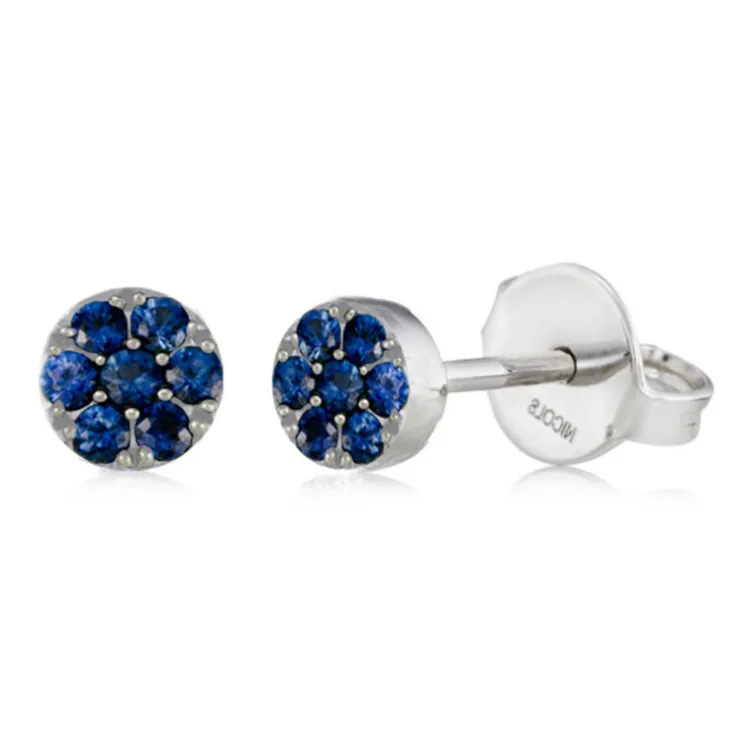 Pendientes Circulo Blue Moon