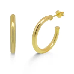 Pendientes de Aro Oro Amarillo 25mm