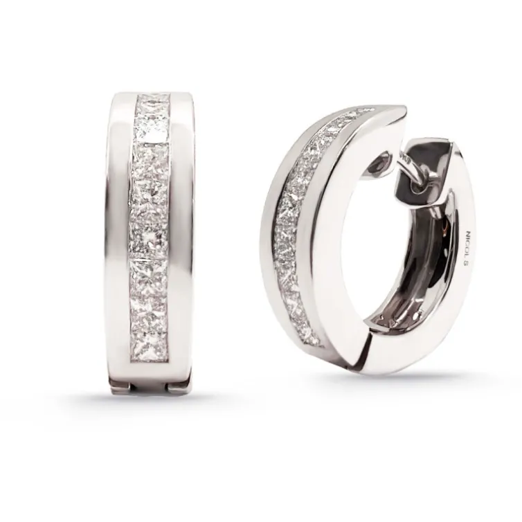 Pendientes Diamantes Aro Diamond Classic