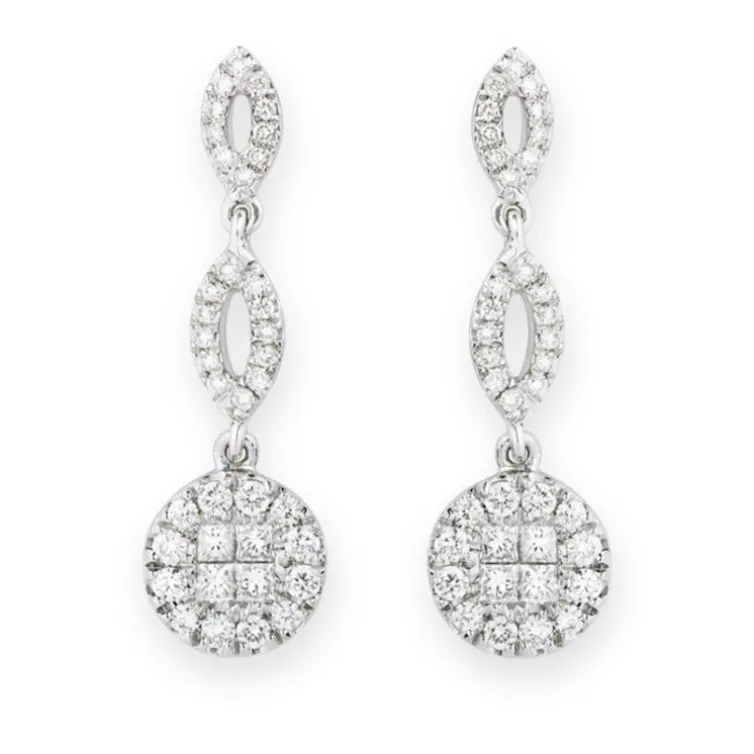 Pendientes Diamantes Chic