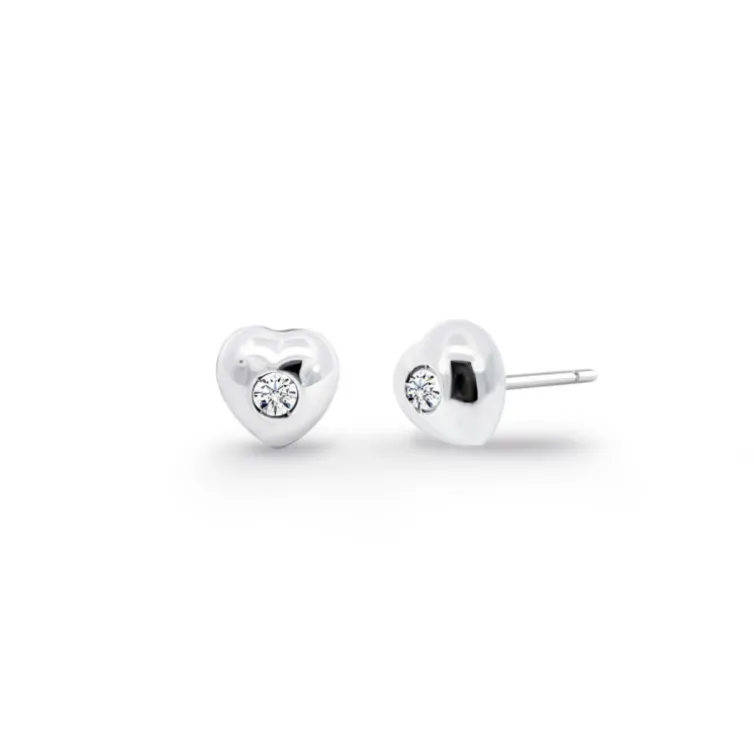 Pendientes Diamantes Corazón 0.16Ct