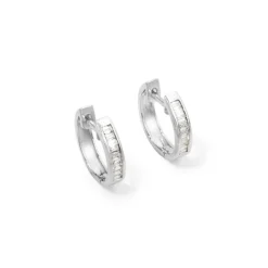 Pendientes Diamantes Criolla Baguette