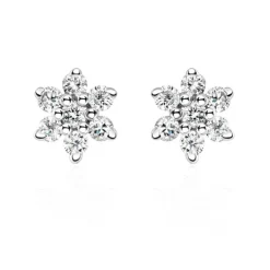 Pendientes Diamantes Estrella 0.30Ct Reina