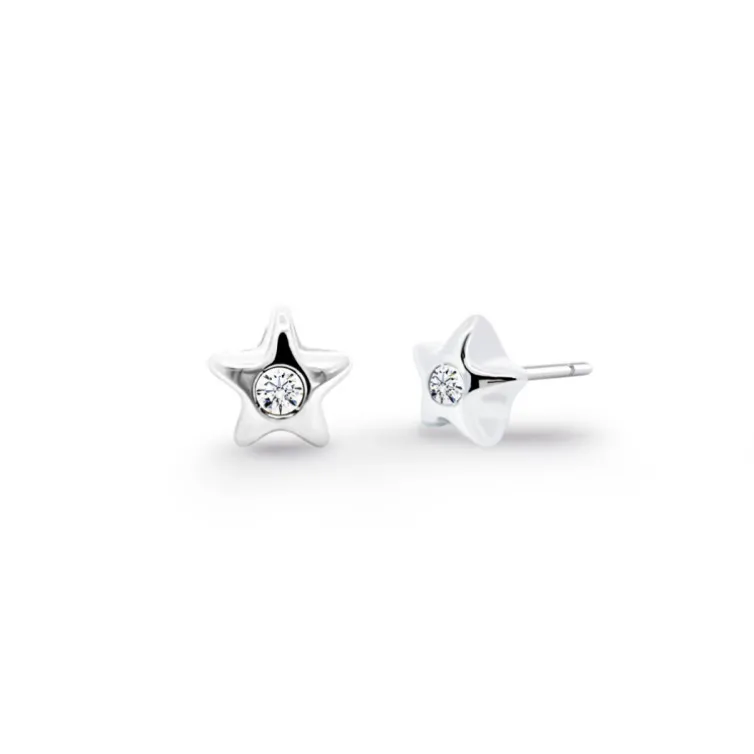 Pendientes Diamantes Estrella 0.16Ct