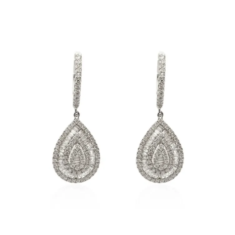 Pendientes Diamantes Gota Diamond Classic