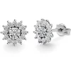 Pendientes Diamantes Margarita 0.60 Flor Orla