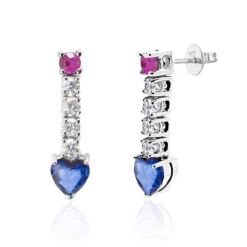Pendientes Diamantes Sangre Azul