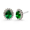 Pendientes Esmeralda Orla Dalia 2.00