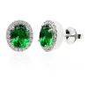 Pendientes Esmeralda Orla Dalia 1.80