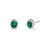 Pendientes esmeralda oval Orla Sunset 1.20