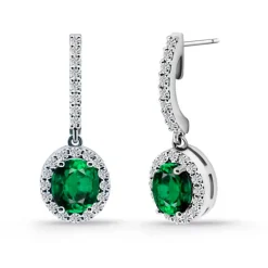 Pendientes Esmeralda un quilate Orla Sunset