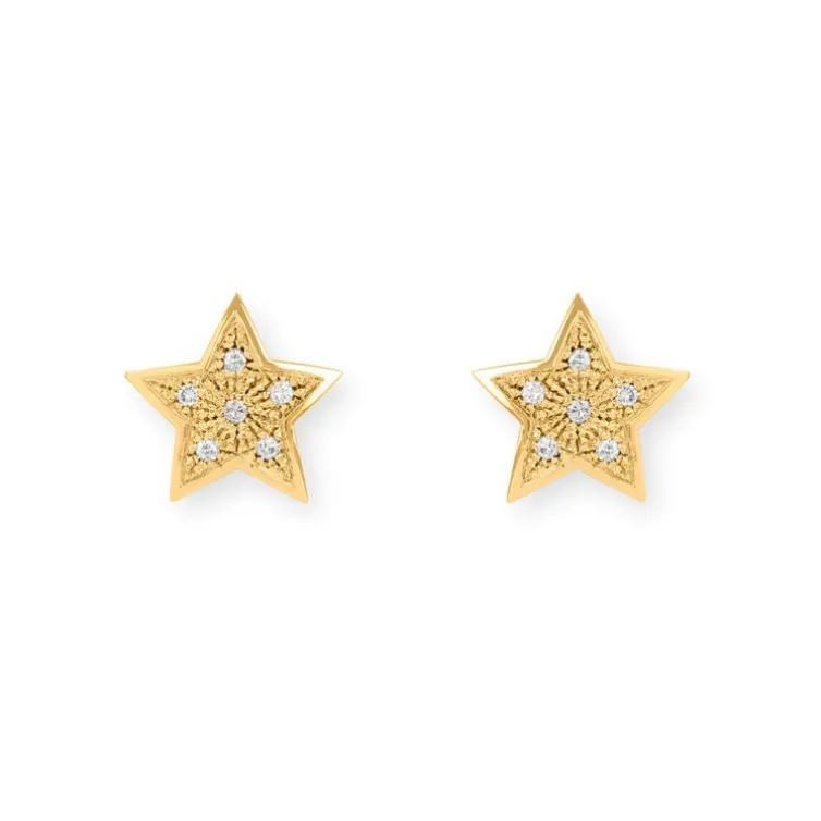 Pendientes Estrella Mini Details 0.25Ct