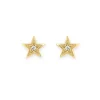 Pendientes Estrella Mini Details 0.04Ct
