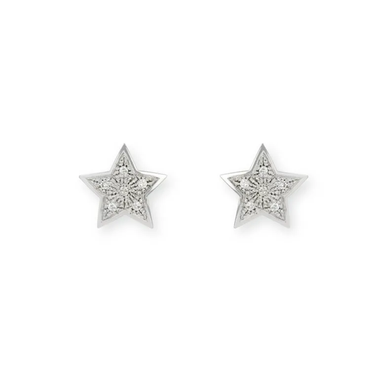 Pendientes Estrella Mini Details 0.25Ct