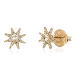 Pendientes Oro Estrella Little Details